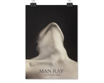 Affiche de photographie surréaliste Man Ray Anatomies 1930