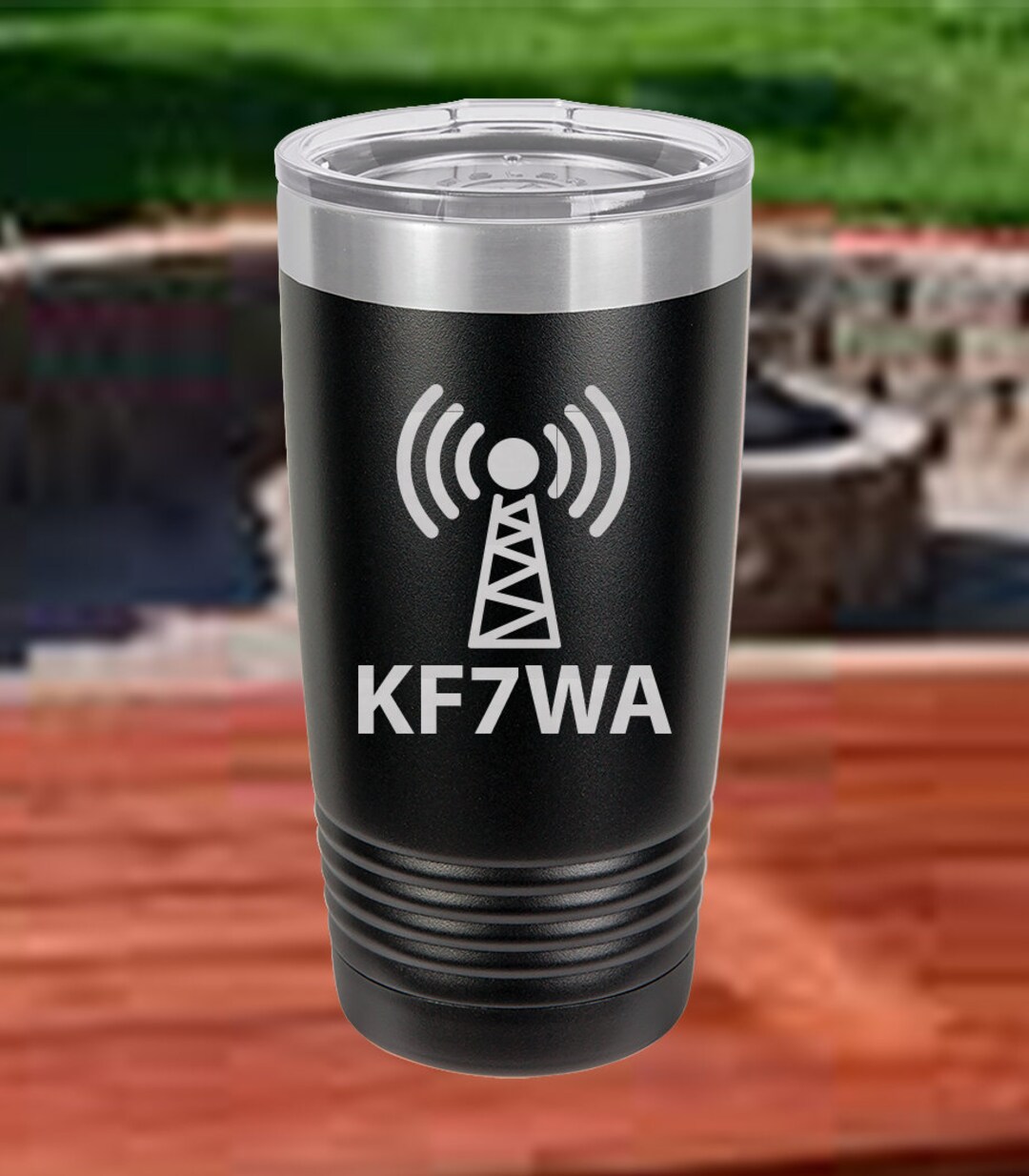 Custom HAM Radio Call Sign 20oz Tumbler, Amateur Radio Gift - Etsy