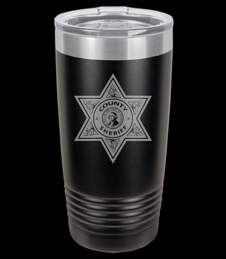 Sheriff Deputy Tumbler Sheriff Gift Deputy Gift Etsy