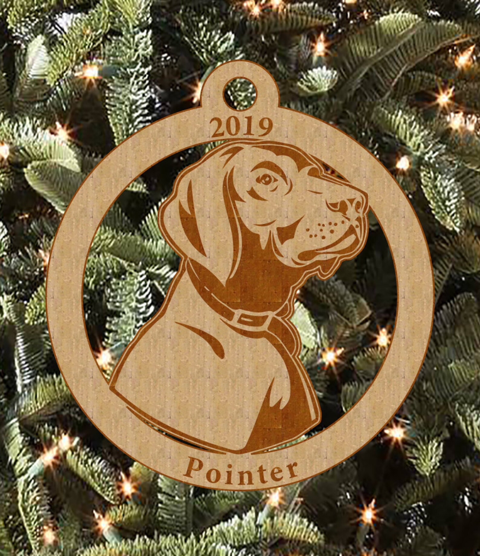 Pointer Ornament Dog Ornament Animal Ornament Wall Decor Etsy