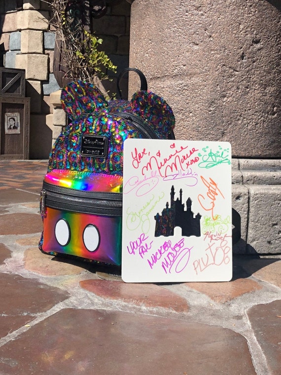 disneyland backpack size