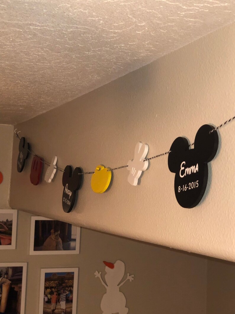 Mickey Mouse Wall Decor. Wall Hanging. Disney decor. Etsy