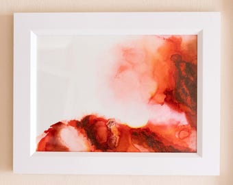 Residual: Original Alcohol Ink Painting