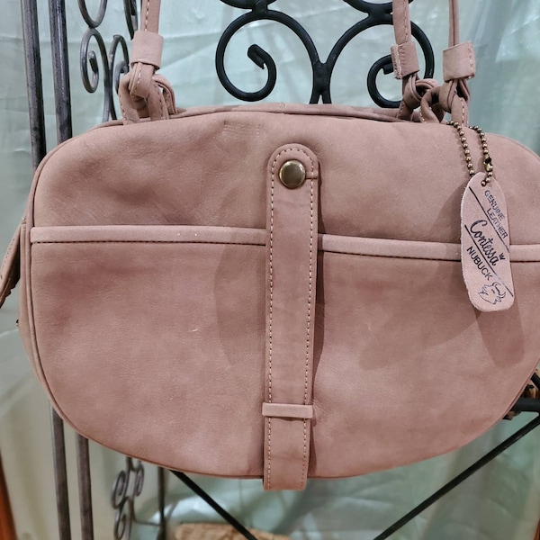 Porte-monnaie en nubuck - Petit - Marque Contessa