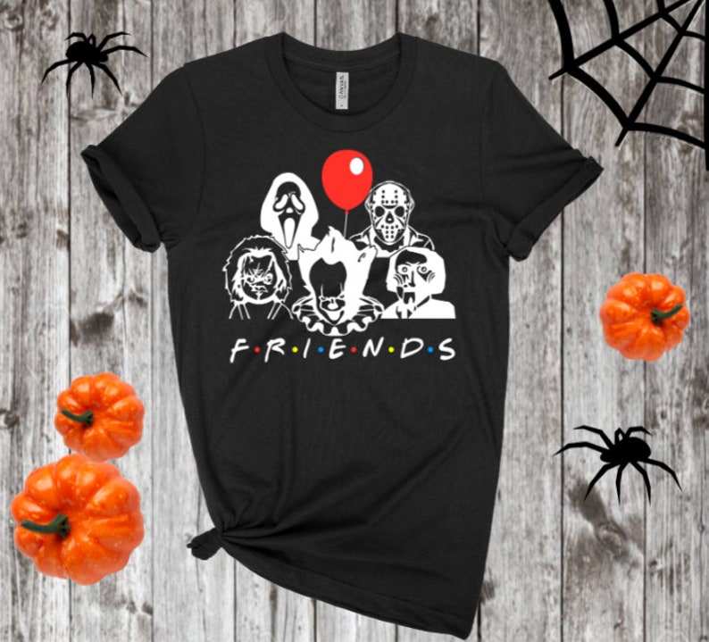 Scary Friends Shirt Friends Halloween Shirt Halloween - Etsy