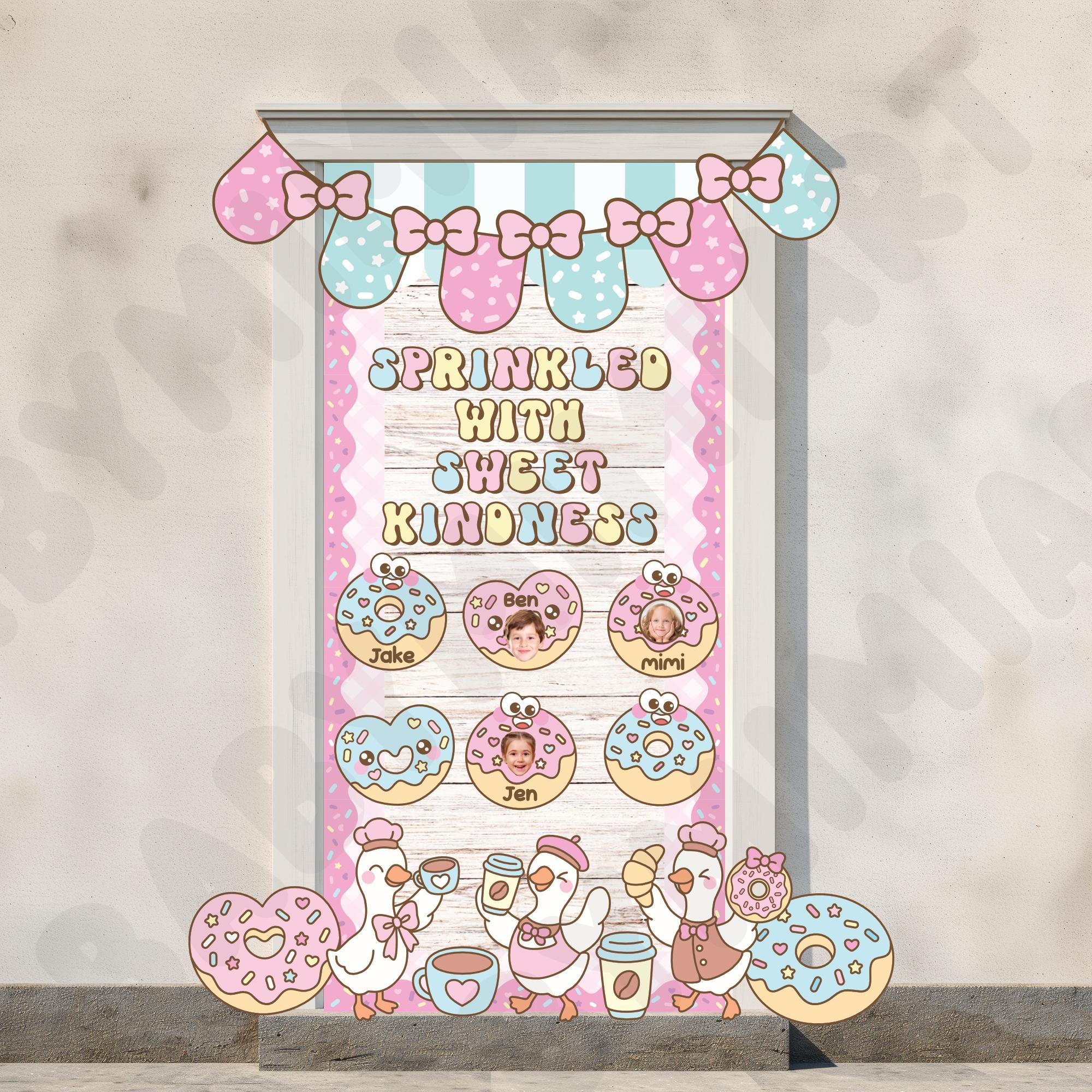 Silly Goose Donut Bulletin Board, Pastel Back to School August ...