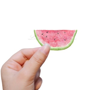 Watermelon sticker, watermelon decal, fruit sticker, fruit decal, waterproof sticker, vinyl sticker
