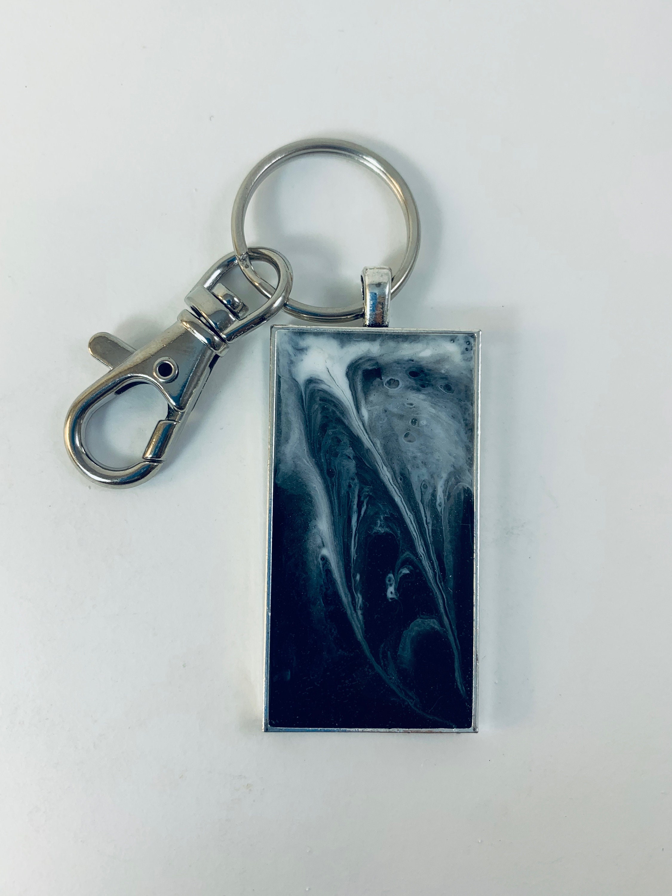 Hand painted key fob hand painted key chain functional art Etsy