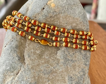Gold Rudraksha - Etsy Australia