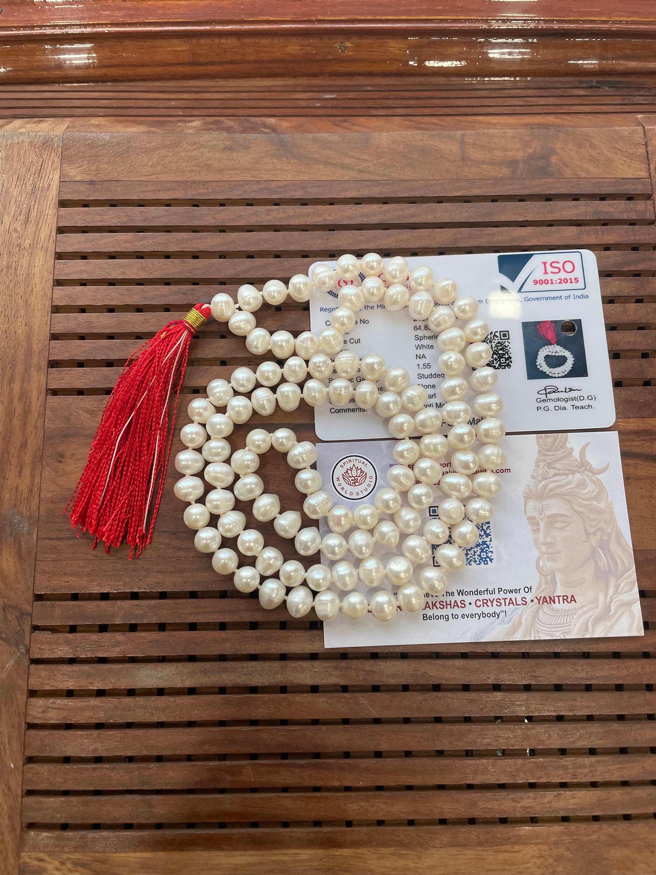 Certificate pearl necklace - Etsy 日本