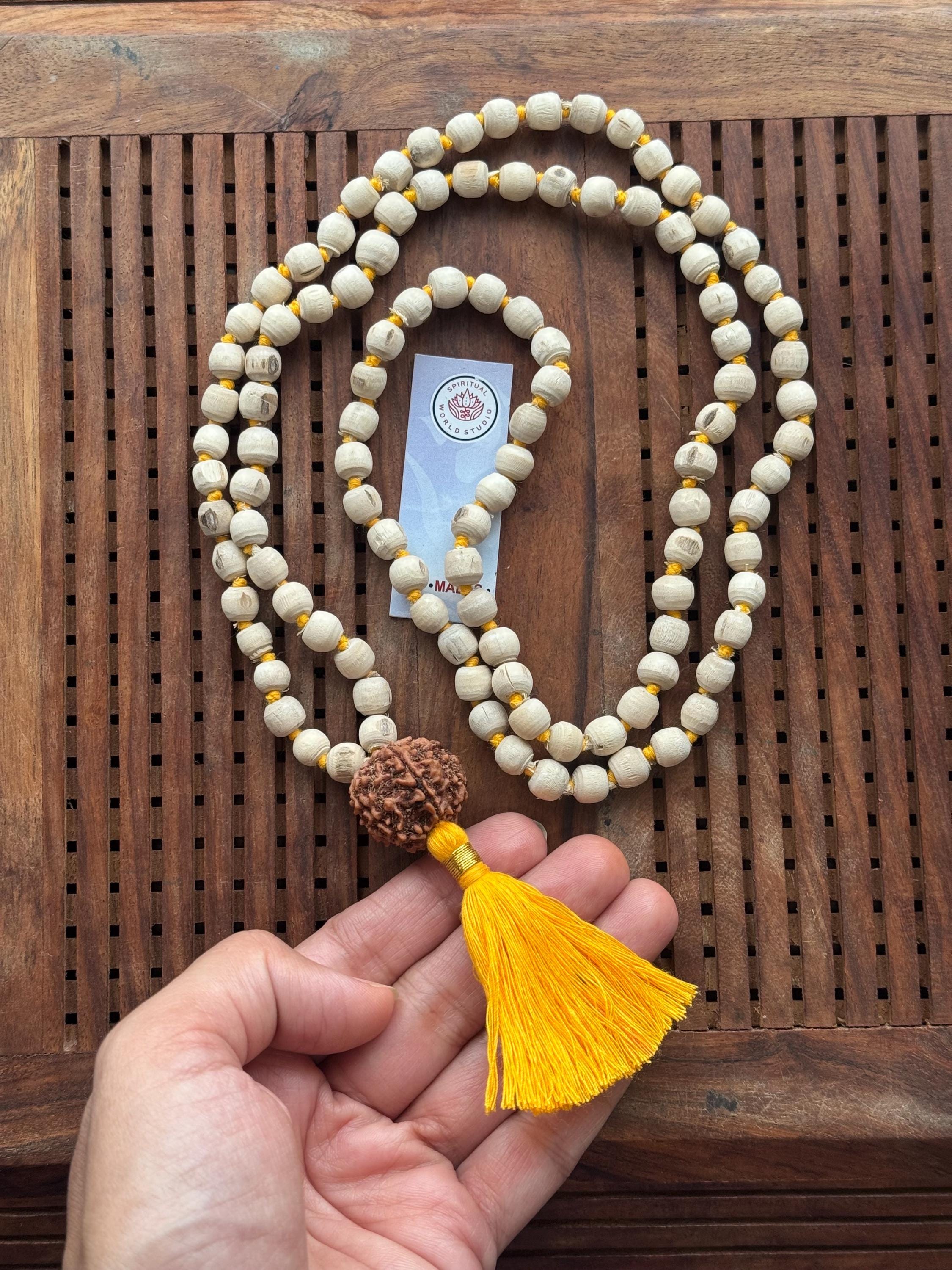 Amazon.com: Aashita Creations 100% Genuine Tulsi Wood 108