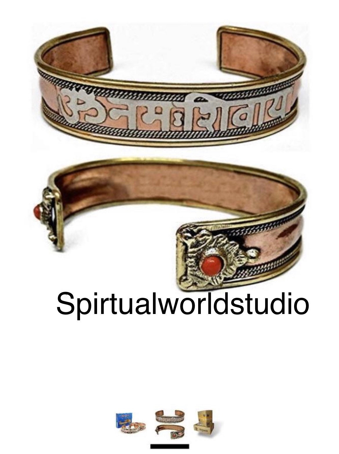 Om Namah Shivah Sterling Silver Bracelet | Buy Online
