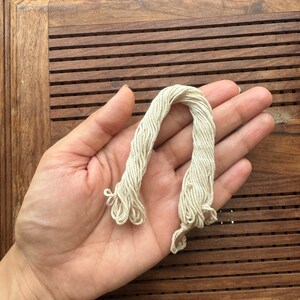 Pack of 1 Brahmin Thread Cotton White, Hindu Sacred Thread, Janeu Roll ...