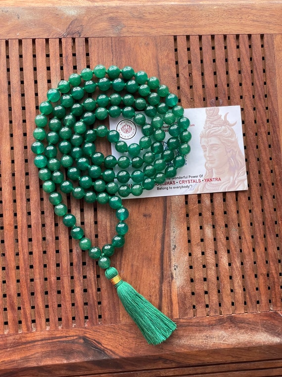Green jade mala clearance