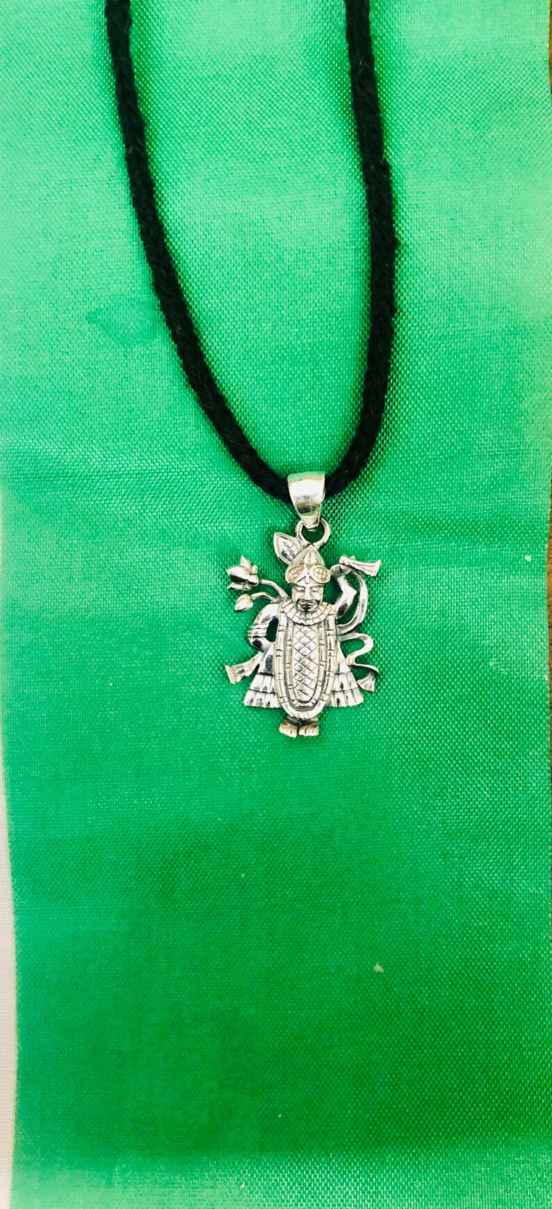 Silver Krishna Pendant 925 Sterling Silver Krishna Charm Etsy