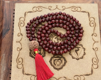 Mala Bead Bags Munga Mala Beads Awaken Your Kundalin Rosewood Mala