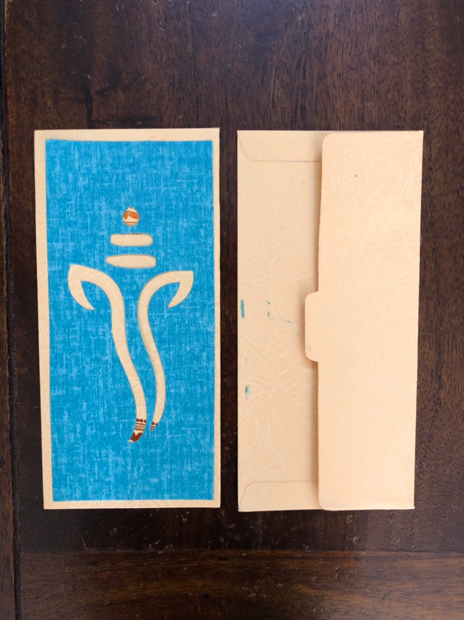 Indian Wedding Money Envelope Auspicious Ganesha Ganpati Money Etsy