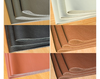 Lederzuschnitte 8 Farben zur Wahl, Nappaleder Lederstück Format DIN-A3/A4/A5 keine Lederreste, larp, Qualitäts-Level 1A, kostenloser Versand