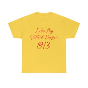 Sisters&#39; Keeper 1913 Unisex Heavy Cotton Tee