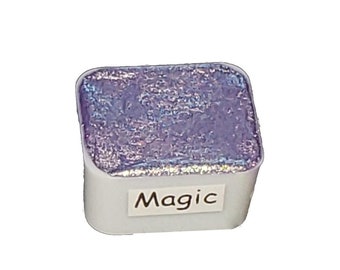 Seria Fairy - Magic - Chameleon Ręcznie robiona farba akwarelowa Metaliczny złoty efekt