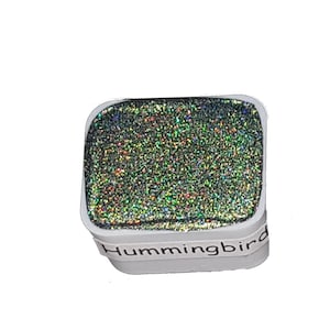 Hummingbird - Nature Series - Holo Chameleon Handmade Watercolour Paint Metallic Glitter Color Shift