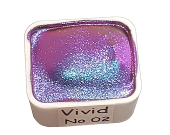 Vivid Series No 02 - Supershift Chameleon Handmade Watercolour Paint