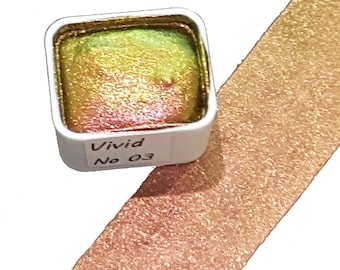 Vivid Series No 03 - Supershift Chameleon Handmade Watercolour Paint