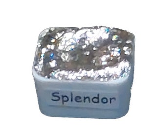 Splendor *Spiegelserie* Handgemaakte zilverchroom-aquarelverf - metallic glitter Holo Shimmer