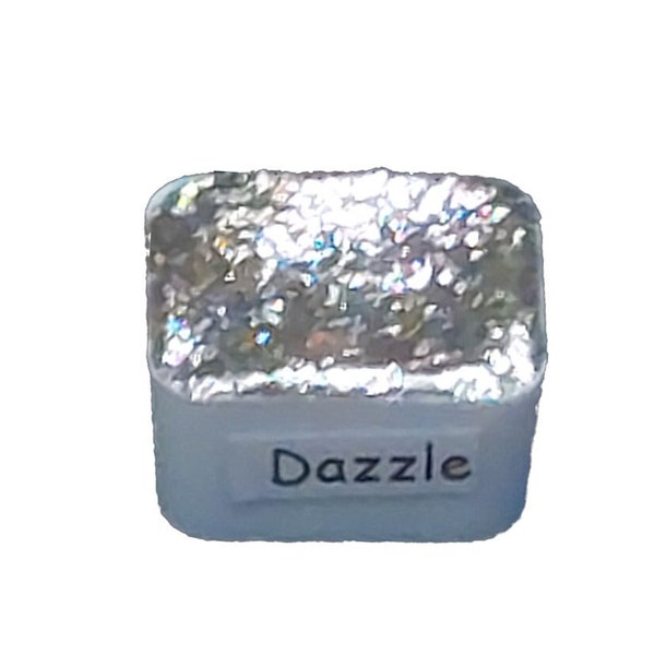 Dazzle *Mirror Series* Handmade Silver Chrome Watercolour Paint - Metallic Glitter Holo Shimmer