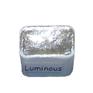 Luminous *Mirror Series* Handmade Silver Chrome Watercolour Paint - Metallic Glitter Holo Shimmer