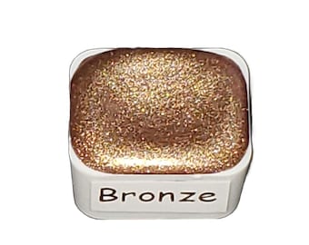 Bronze *Pastel Series* Handmade Chrome Metallic Watercolour Paint