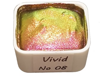 Vivid Series No 08 - Supershift Chameleon Handmade Watercolour Paint
