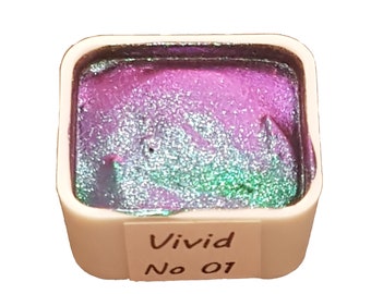Vivid Series No 01 - Supershift Chameleon Handmade Watercolour Paint