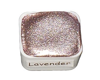 Lavender *Pastel Series* Handmade Chrome Metallic Watercolour Paint