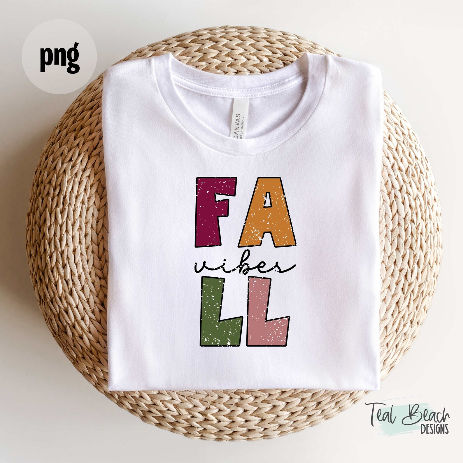 Fall Vibes Png Autumn Png Tshirt Png Fall T-shirt - Etsy