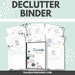 Printable Declutter Binder Instant Download Organization - Etsy