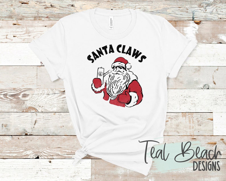 white claw shirt christmas