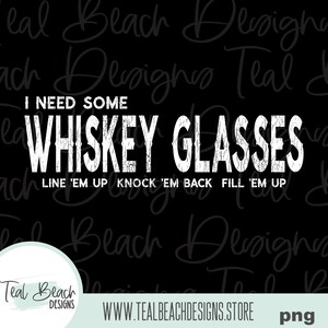 Gafas de Whisky - Vintage Look - Versión en Blanco y Negro - Archivo Png Digital - Camiseta Sublimation Design Clip Art - DESCARGA INSTANTE