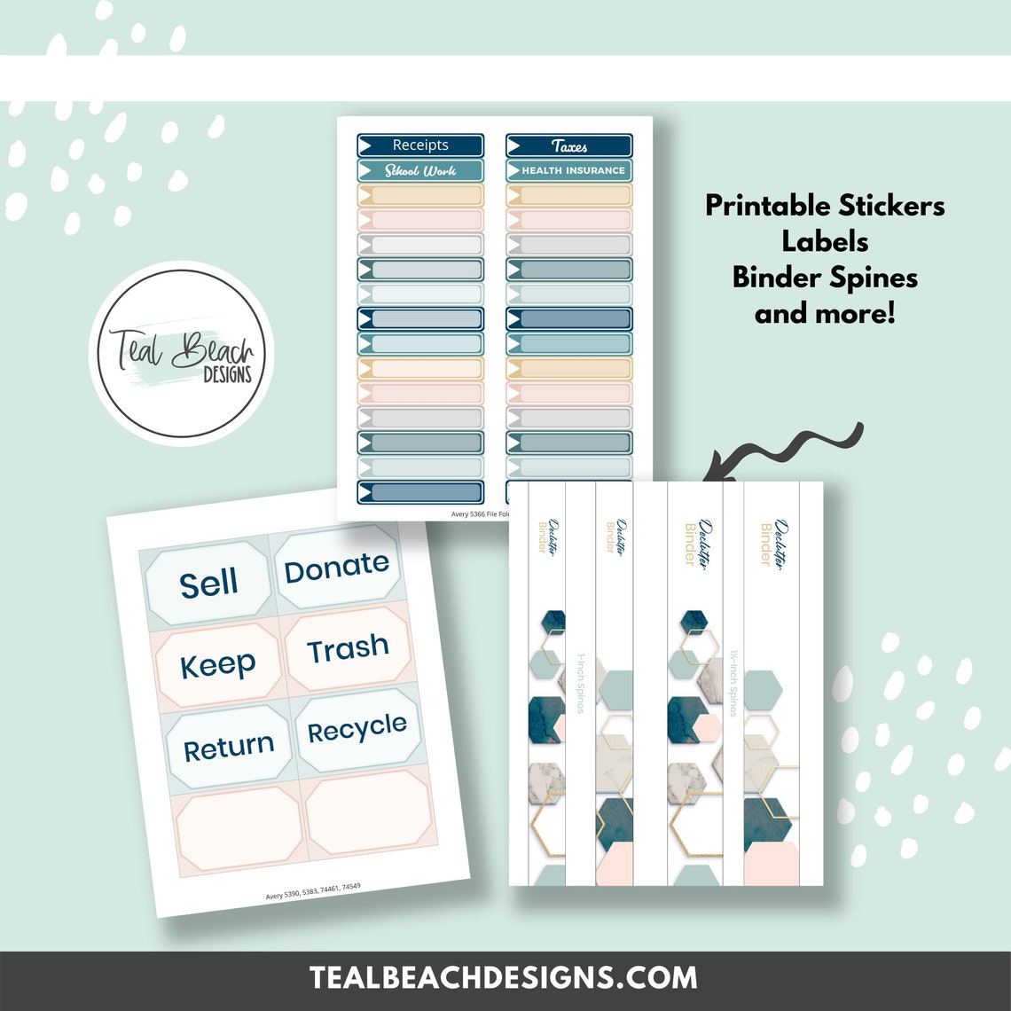 Printable Declutter Binder Instant Download Organization - Etsy