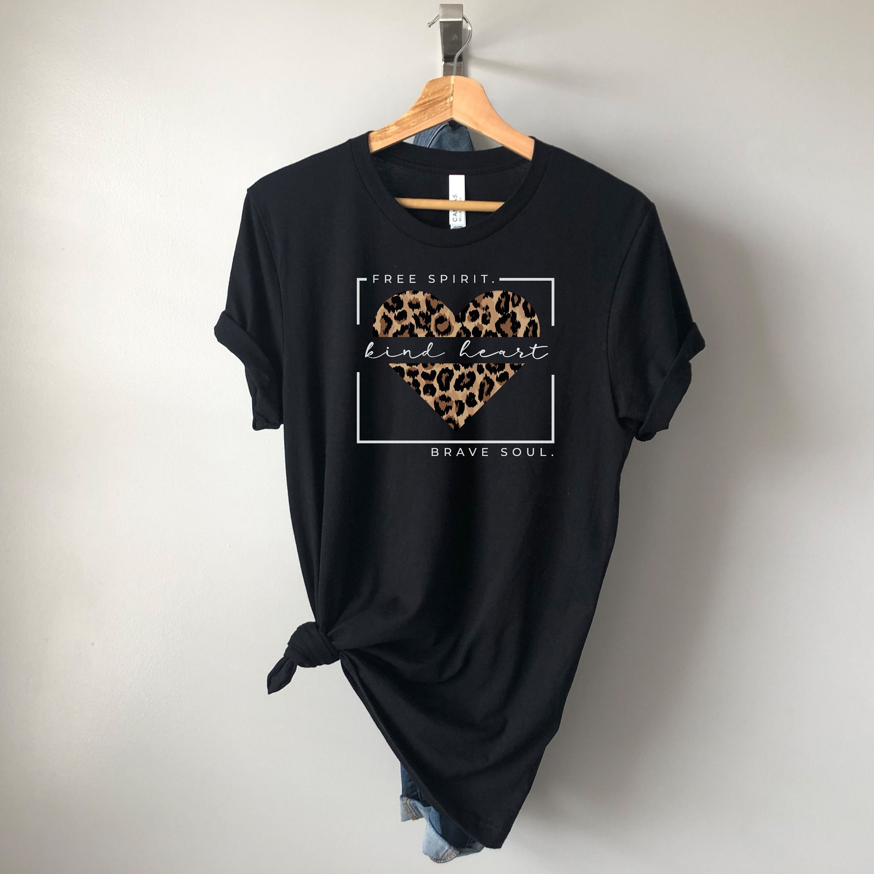 Kind Heart, Free Spirit, Brave Soul T-Shirt