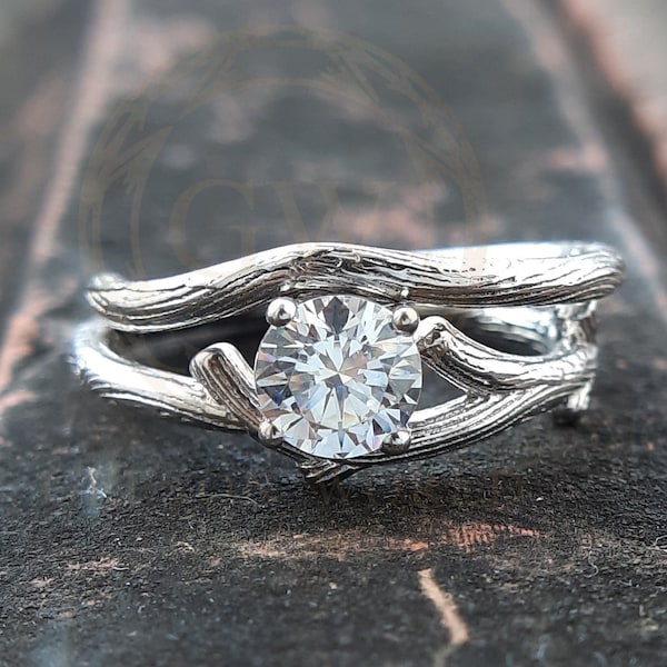 Twig Engagement Ring - Etsy