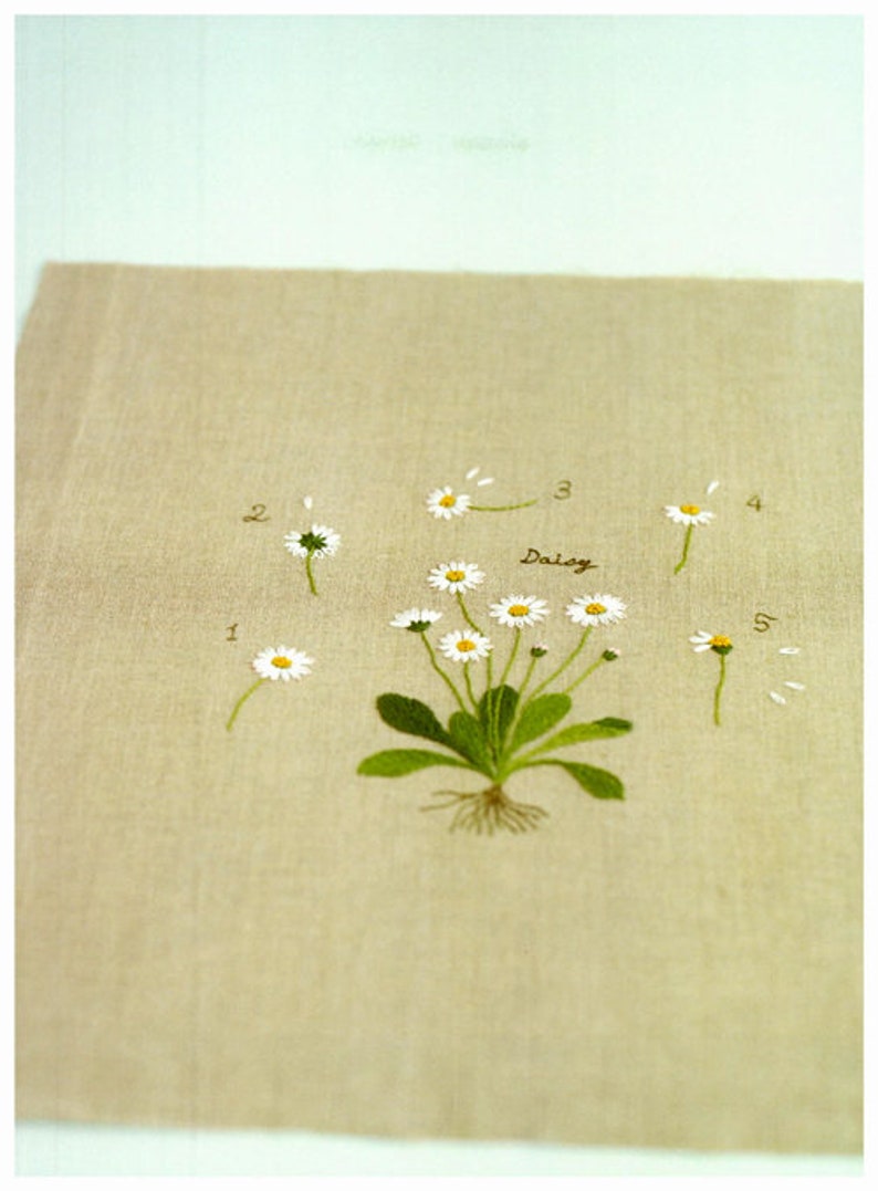 A happy embroidery trip to find wild flowers