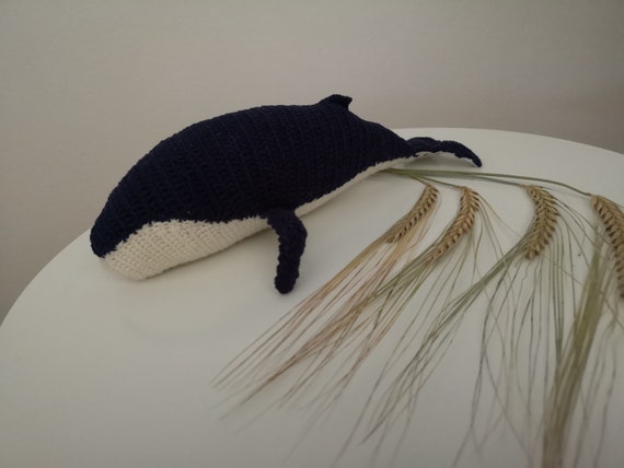 large stuffed whale