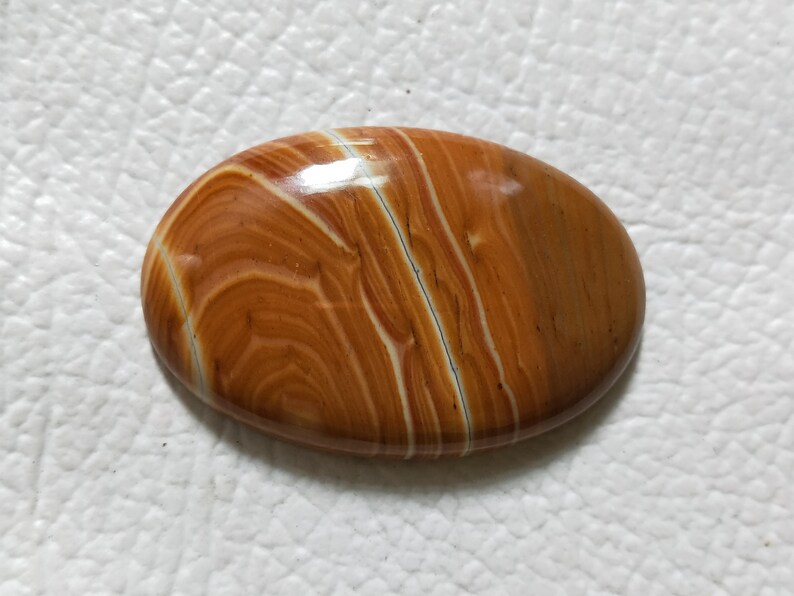 Beautiful Jasper Cabochon for jewellery 37X25X5 MM 40 Carat Making Pendent Jewellery making Healing stone Hand polished wire wrap Gemstone