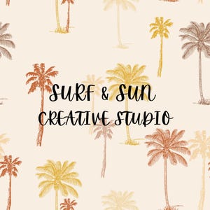 mini palm seamless pattern, boho beach palms seamless repeat surface pattern for commercial and personal use