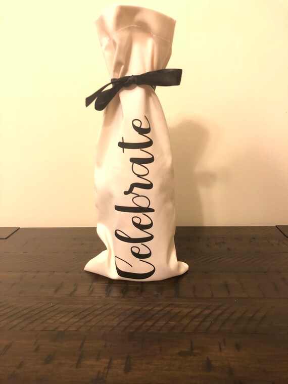decorative wine gift bags