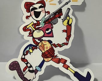 The Amazing Digital Circus Team Sticker