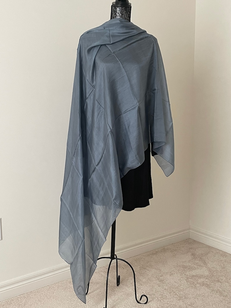 Silvery grey in indirect light