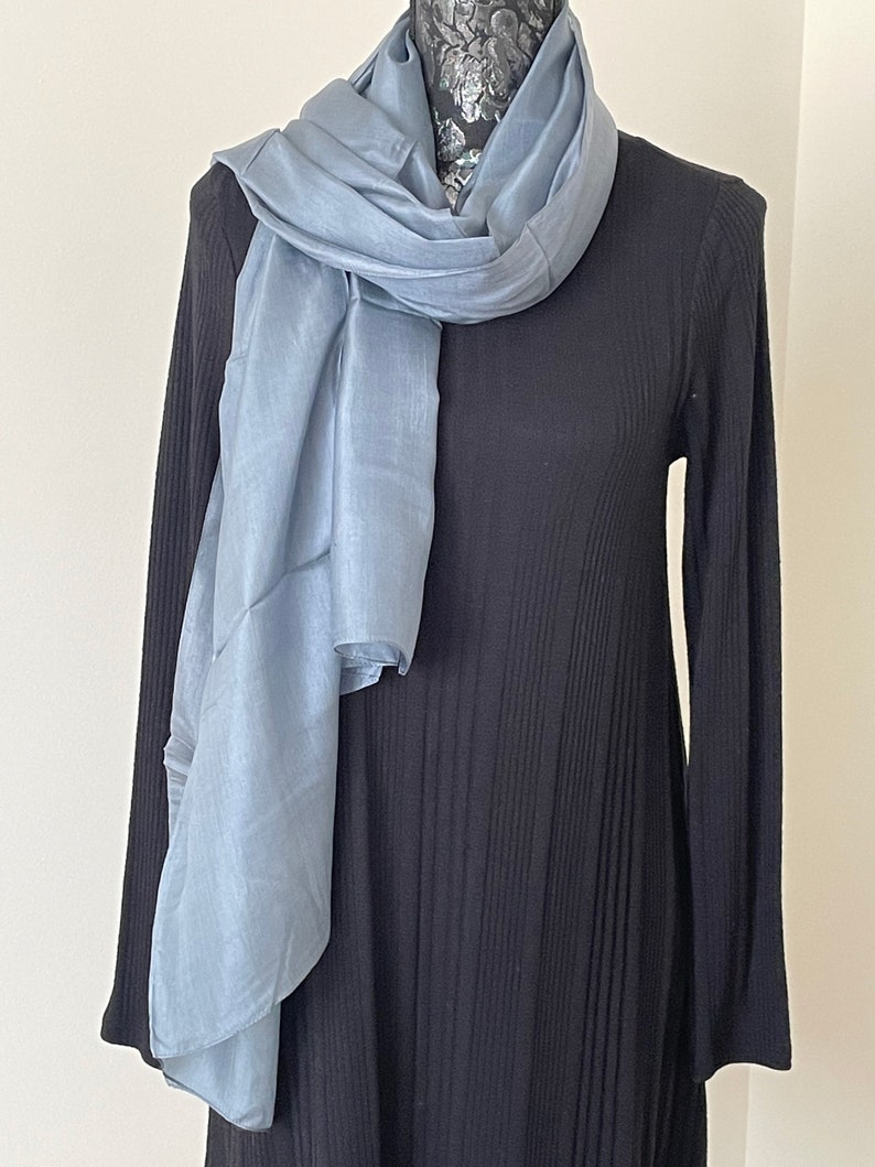 Silvery grey in bright daylight