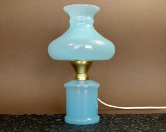 Presse-papier En Opaline Bleu Ciel Baccarat - Cristal Français - Occasion Très Bon état - Décor Bureau